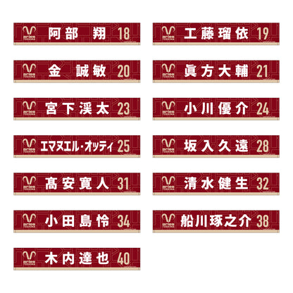 2025 タオルマフラー (選手)